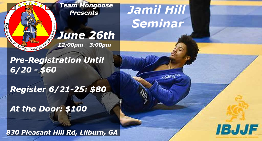 Jamil Hill Seminar 06/26